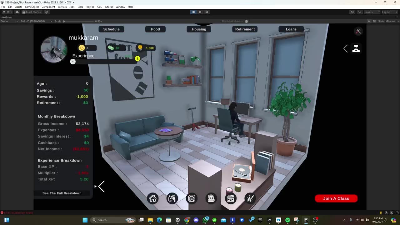 Web-Based Life Simulation preview